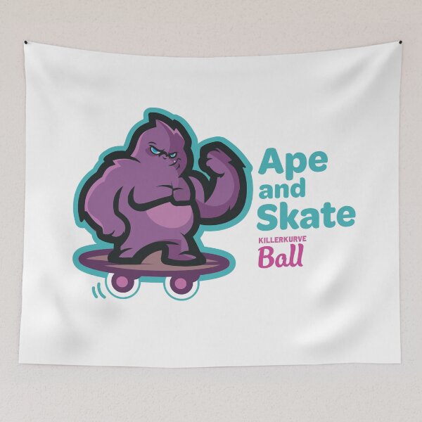 Item preview, Ape and Skate  designed and sold by killerkurveball.