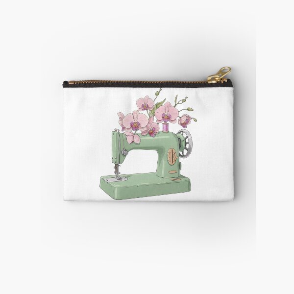 Item preview, Vintage Sewing Machine Flowers Crafty Floral designed and sold by THIENVT.