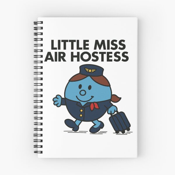 Item preview, Little Miss Air Hostess (Blue) designed and sold by curseofkazar.