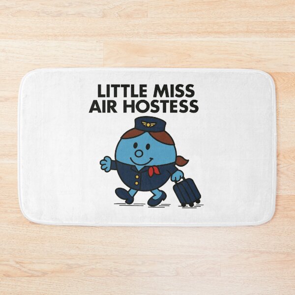 Item preview, Little Miss Air Hostess (Blue) designed and sold by curseofkazar.