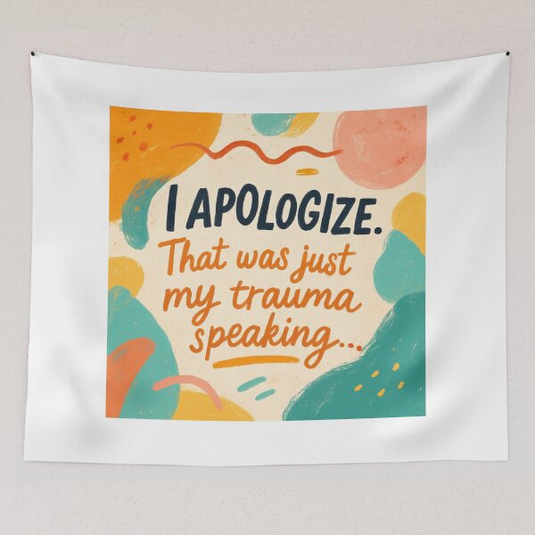 Item preview, I apologize. That was just my trauma speaking... designed and sold by TherapyVibes.