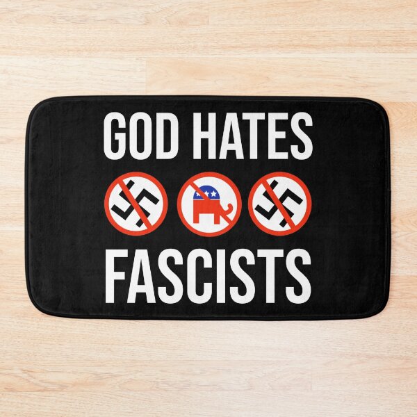 Item preview, God hates fascists  designed and sold by Rachel the Artist .