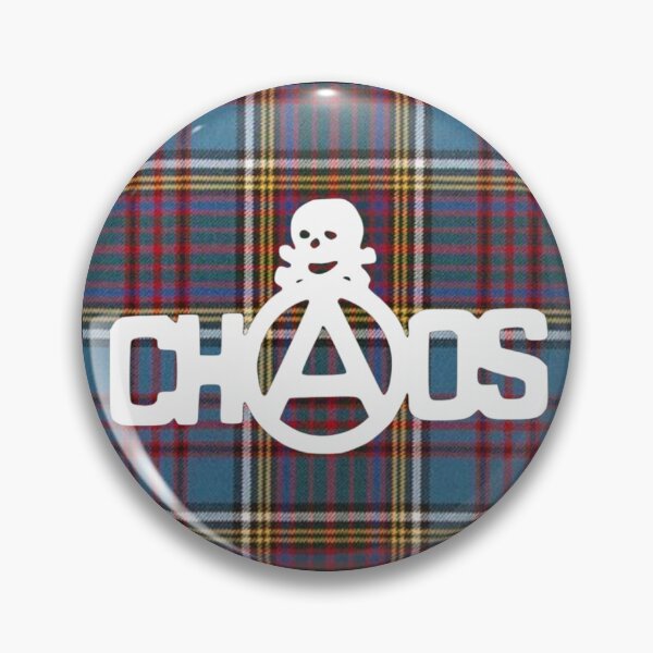 Artikel-Vorschau von Totenkopf, Anarchie und Chaos auf Tartan, designt und verkauft von destelloacido.