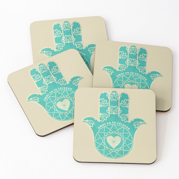Item preview, turquoise hamsa designed and sold by 	aluzia.design.