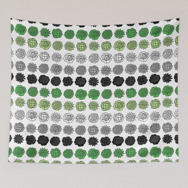 Artikelvorschau, Aromantische Blumenflagge entworfen und verkauft von SpectacledPeach.
