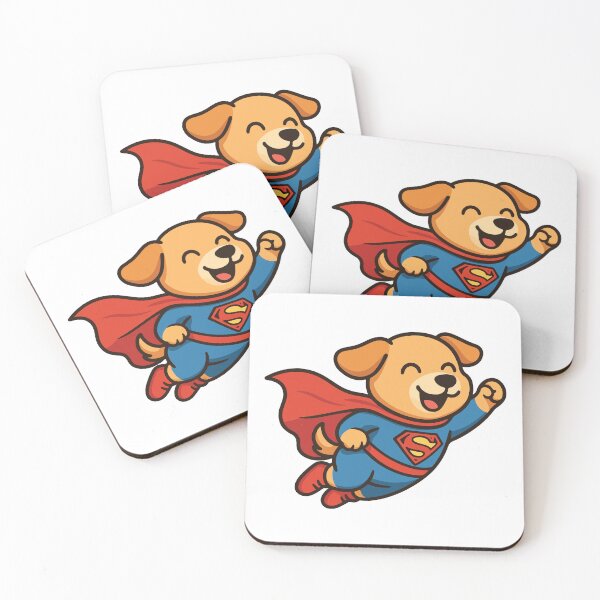 Item preview, Super Puppy – Flying Cartoon Dog in Hero Costume designed and sold by Emanova9.