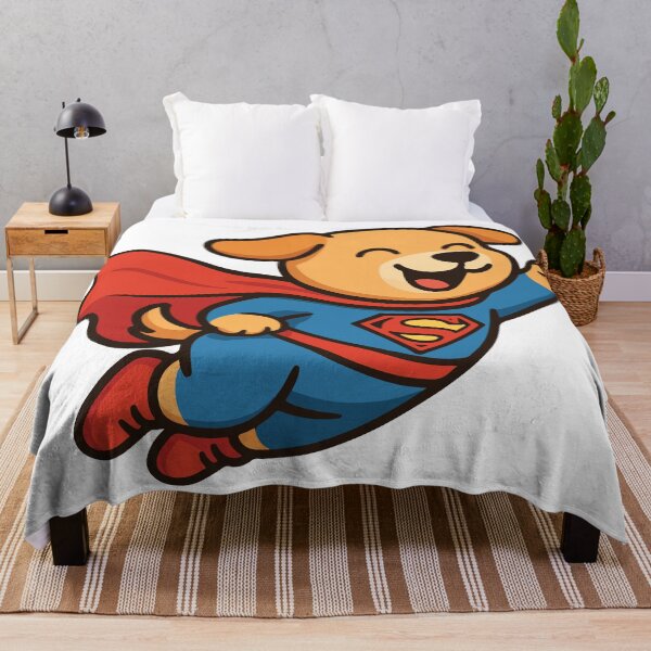 Item preview, Super Puppy – Flying Cartoon Dog in Hero Costume designed and sold by Emanova9.