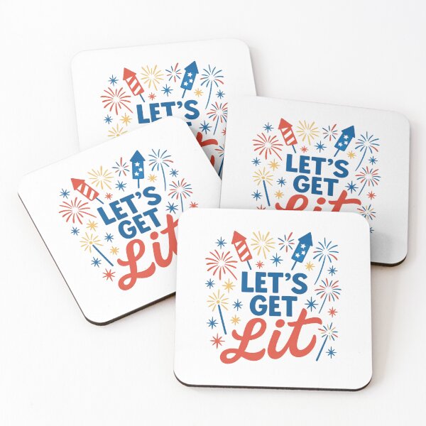 Item preview, Let’s Get Lit (Fireworks Style) designed and sold by ALITOPRINCE.