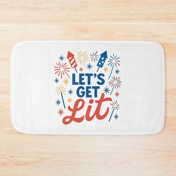 Item preview, Let’s Get Lit (Fireworks Style) designed and sold by ALITOPRINCE.