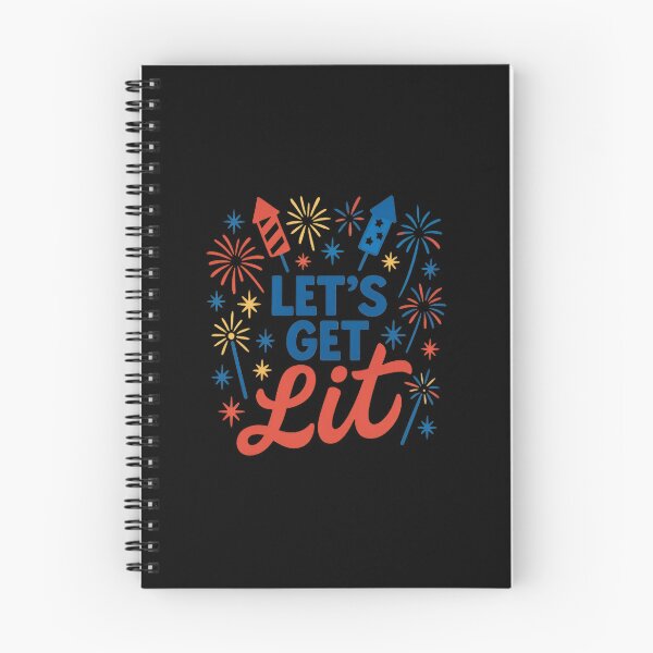 Item preview, Let’s Get Lit (Fireworks Style) designed and sold by ALITOPRINCE.