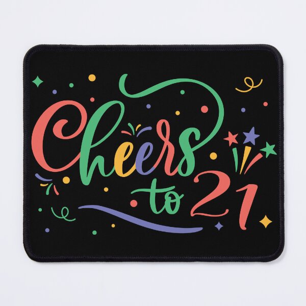 Item preview, Cheers to 21 Years designed and sold by PCStudio57.