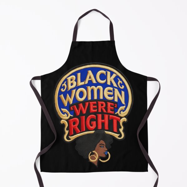 Item preview, Black Women Were Right Bold Embroidered Patch Design designed and sold by ArtDesignTp.