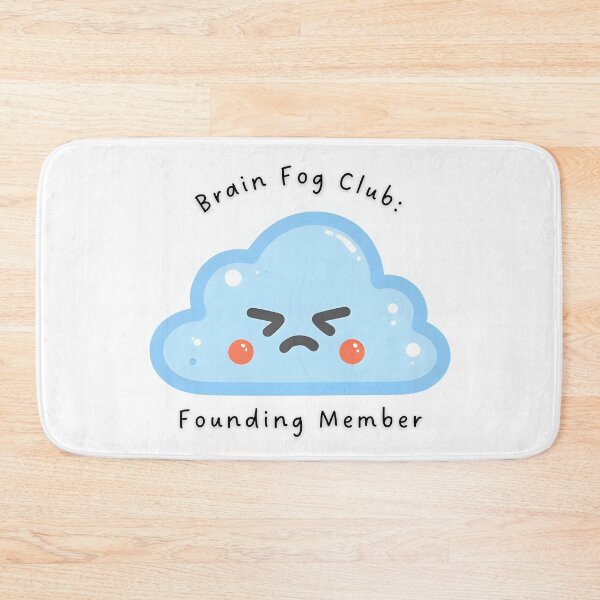 Item preview, Brain Fog Club – Founding Member Cloud Graphic designed and sold by T. E. Wilder.