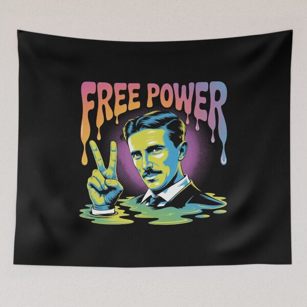 Item preview, Nikola Tesla - Free Power Two designed and sold by Peter Stawicki.