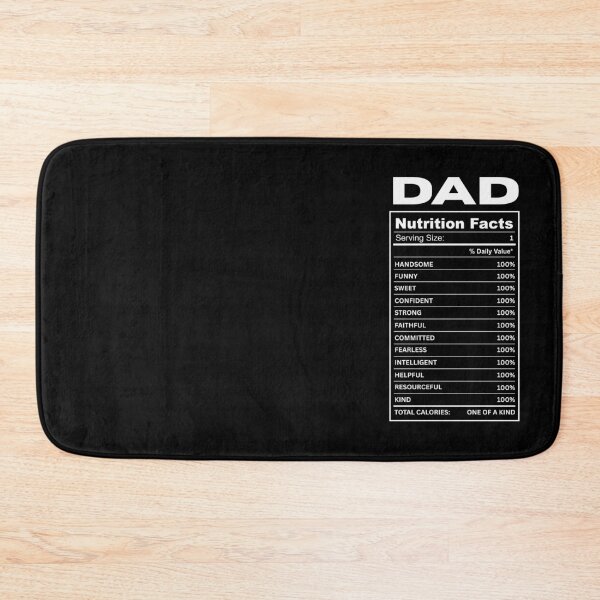 Item preview, Dad Nutrional Facts designed and sold by The magic  Yellow bus.