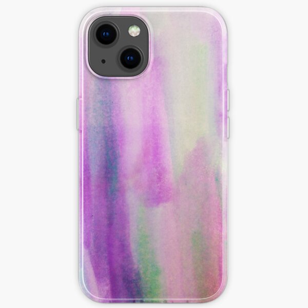 watercolour pattern iPhone Soft Case