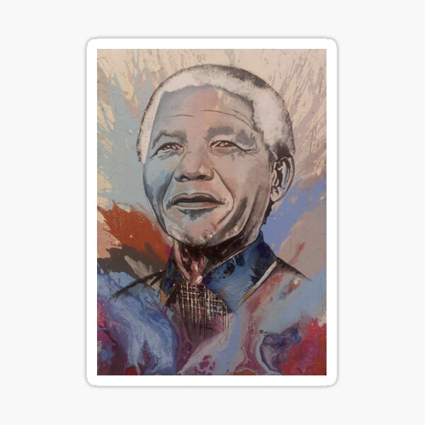 Item preview, Nelson Mandela: Legacy of resilience designed and sold by ArtistrySky.