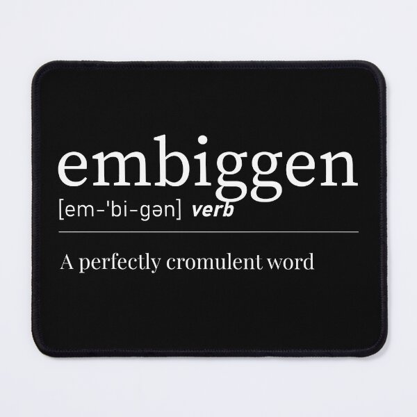 Item preview, A Perfectly Cromulent Word - White designed and sold by SleeplessStitch.