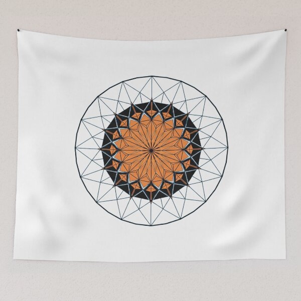 Item preview, Geometric Sunburst Mandala designed and sold by JonnTerr.