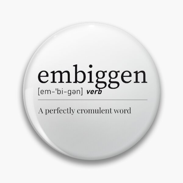 Item preview, A Perfectly Cromulent Word - Black designed and sold by SleeplessStitch.