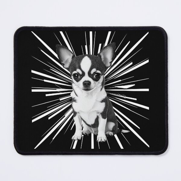 Item preview, Pointillist Chihuahua with Starburst – Colorful Art for Dog Lovers designed and sold by Fredster1966.