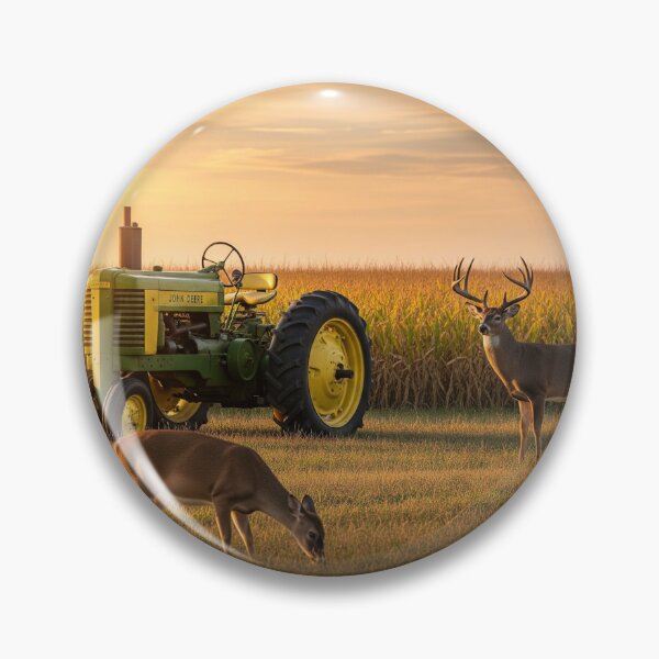 Item preview, John Deere and whitetail designed and sold by SipNStich.
