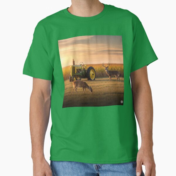 John Deere and whitetail Classic T-Shirt