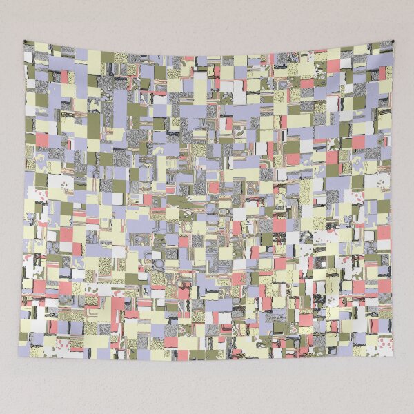 Item preview, Colorful Abstract Squares Pattern designed and sold by Phil Perkins.