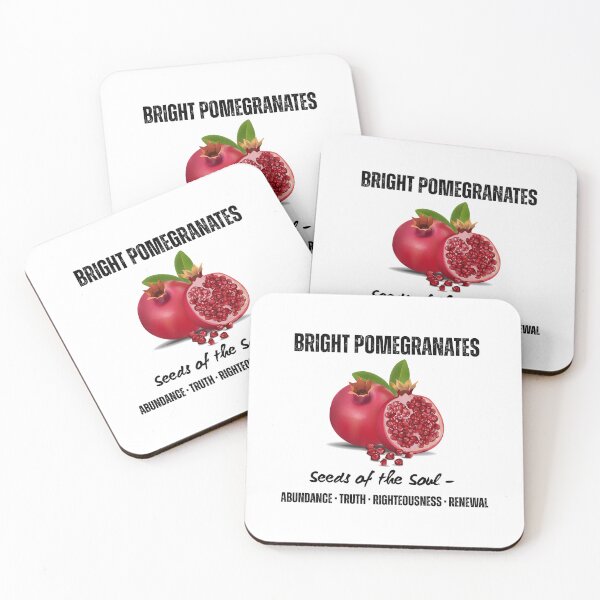 Item preview, Faith-Inspired Pomegranate Design – Truth & Abundance Quote designed and sold by WHDProduction45.