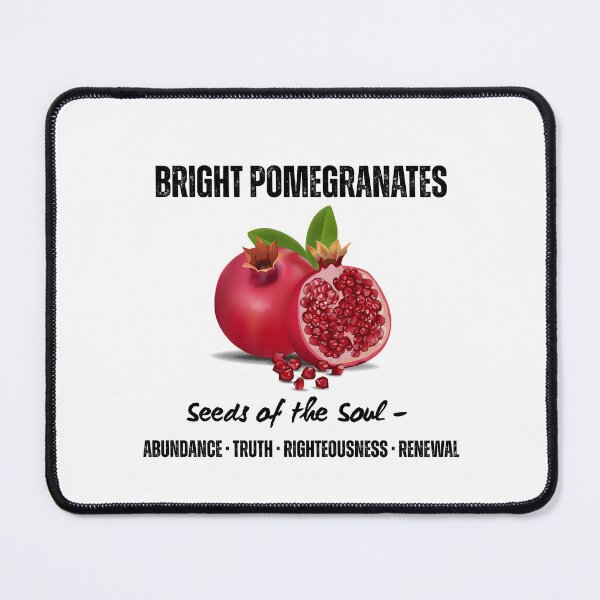 Item preview, Faith-Inspired Pomegranate Design – Truth & Abundance Quote designed and sold by WHDProduction45.