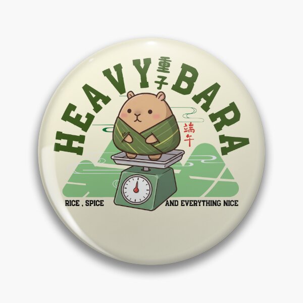 Item preview, Heavy bara - Chinese Dragonboat Festival Dumpling Capybara designed and sold by The magic  Yellow bus.