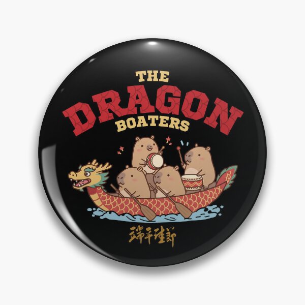 Item preview, The Dragonboaters - Dragonboat Festival With Capybaras designed and sold by The magic  Yellow bus.