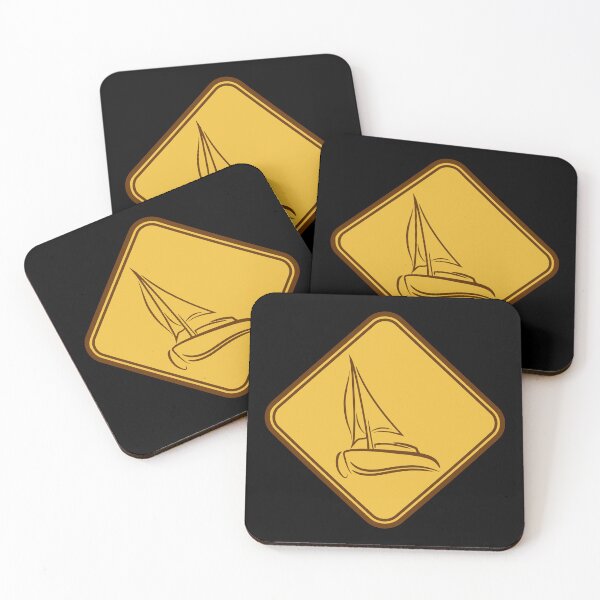 Item preview, Sailboat Sign Note Caution Warning Symbol Danger designed and sold by shirt-o-mat.