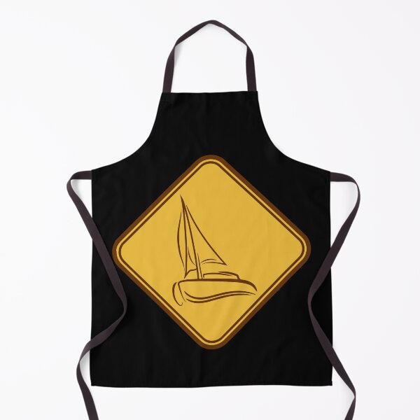 Item preview, Sailboat Sign Note Caution Warning Symbol Danger designed and sold by shirt-o-mat.