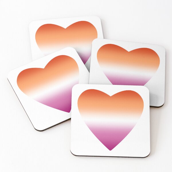 Artikelvorschau, Sapphic Lesbian Pride Herz Subtil entworfen und verkauft von sapphostickers.