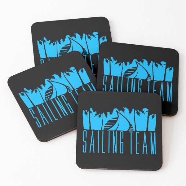 Item preview, Sailing Team Ship Sun Palm Trees Sunset Sunrise designed and sold by shirt-o-mat.