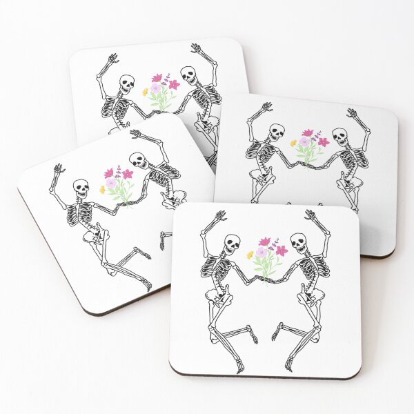 Item preview, Dancing skeletons designed and sold by lauryntwhite.