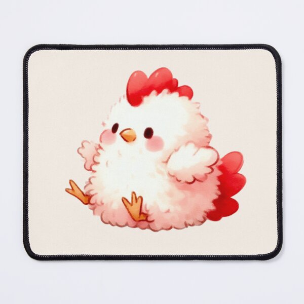 Item preview, Fluffy soft white baby chick designed and sold by DaintyDooodles.