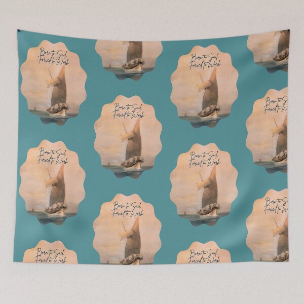 Item preview, Born to Sail, Forced to Work designed and sold by TinaMS123.