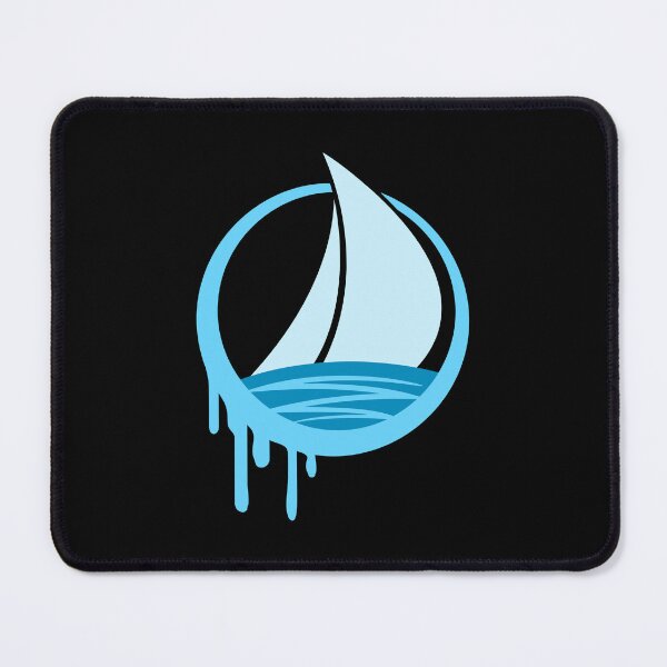 Item preview, Sailboat Crew Round Logo Drop Graffiti Symbol designed and sold by shirt-o-mat.