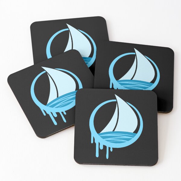 Item preview, Sailboat Crew Round Logo Drop Graffiti Symbol designed and sold by shirt-o-mat.