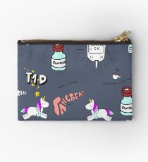 Diabetic Type One : Diabetes Sweet Collage Studio Pouch