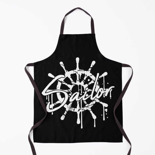 Item preview, Sailor Ship Steering Wheel Graffiti Drops Sailing designed and sold by shirt-o-mat.