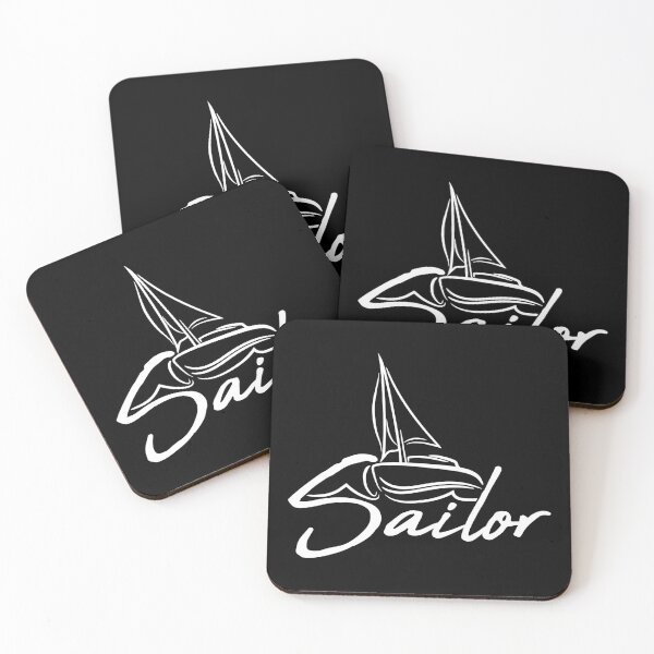 Item preview, Sailor Text Logo Sail Crew Fun Ship Boat Symbol designed and sold by shirt-o-mat.