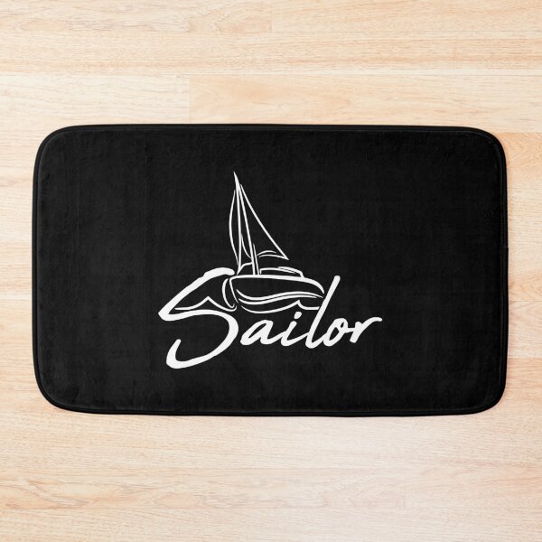 Item preview, Sailor Text Logo Sail Crew Fun Ship Boat Symbol designed and sold by shirt-o-mat.