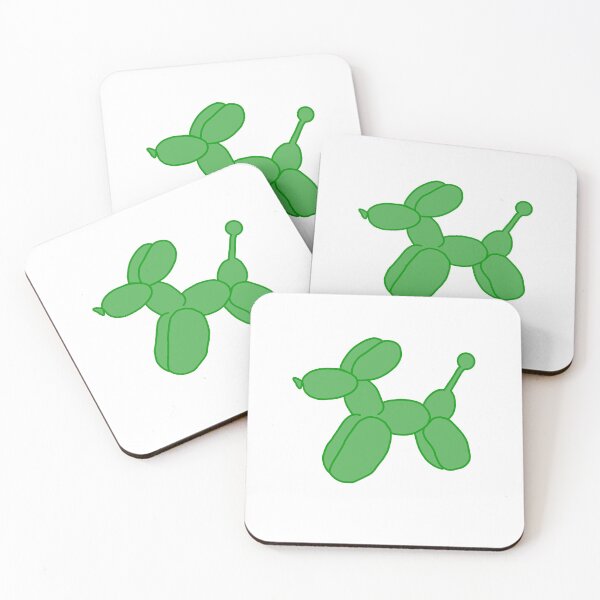 Item preview, Green balloon dog designed and sold by lauryntwhite.