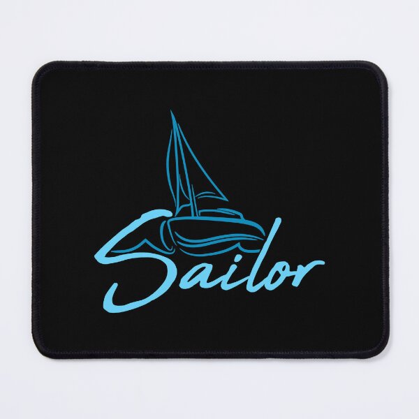 Item preview, Sailor Text Logo Sail Crew Fun Ship Boat Symbol designed and sold by shirt-o-mat.