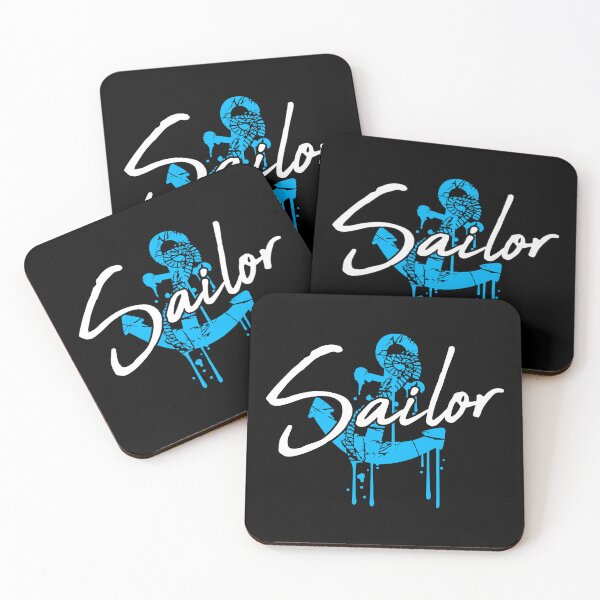 Item preview, Sailor Anchor Graffiti Drops Sailing Text Saying designed and sold by shirt-o-mat.