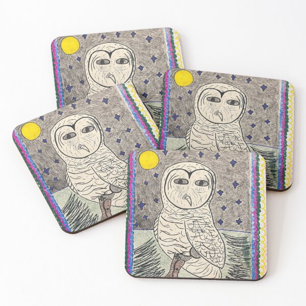 Item preview, owl designed and sold by TheHealingCactus.