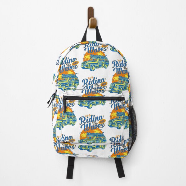 Item preview, Riding The Surf Waves designed and sold by The Vintage Retro Store.